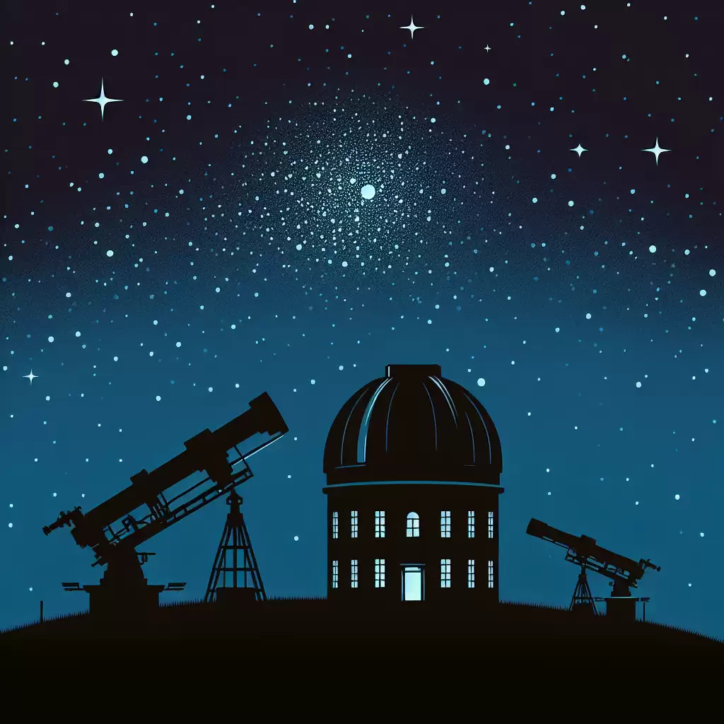 Pengamatan Bintang di Observatorium