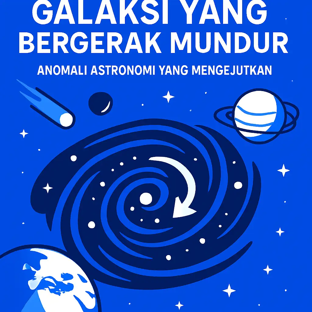 Galaksi yang Bergerak Mundur: Anomali Astronomi yang Mengejutkan