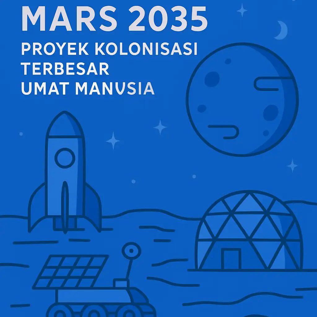 Rencana Mars 2035: Proyek Kolonisasi Terbesar Umat Manusia